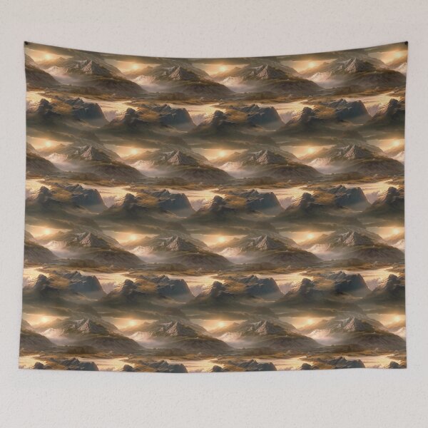 Item preview, mountain valley and water designed and sold by Richard-Y.