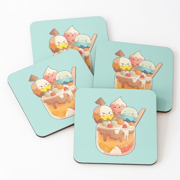 Item preview, Kawaii Ice Cream Dessert designed and sold by ultra-cute.