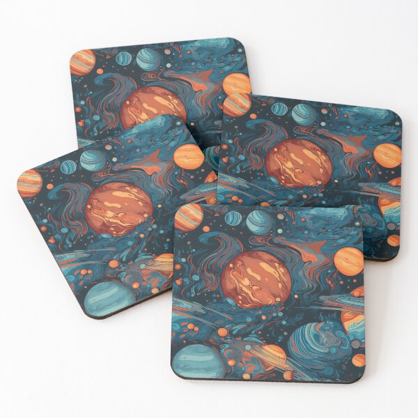 Item preview, PLANETS abound tile 1 designed and sold by Richard-Y.