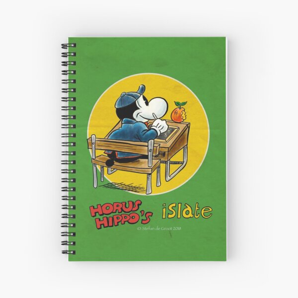 Horus Hippo iSlate Spiral Notebook