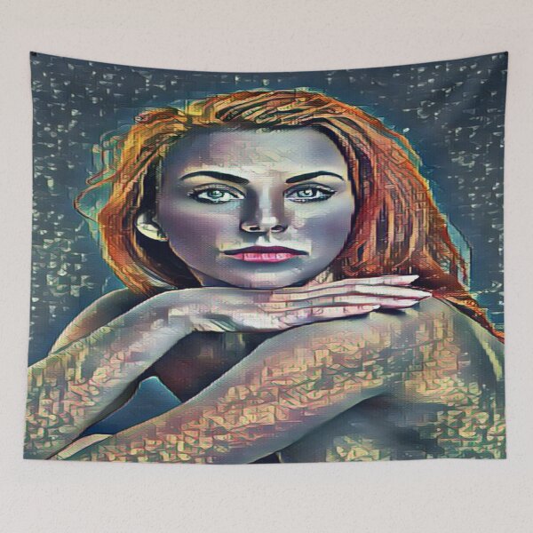 Item preview, Red Hair Lady designed and sold by Artel-Blue.
