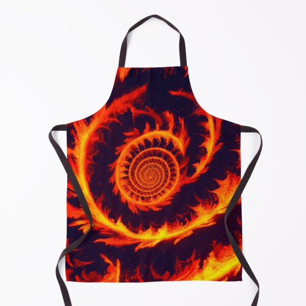 Item preview, Spiral Fire Fractal Red Orange Yellow - Spirals designed and sold by internlvisions.
