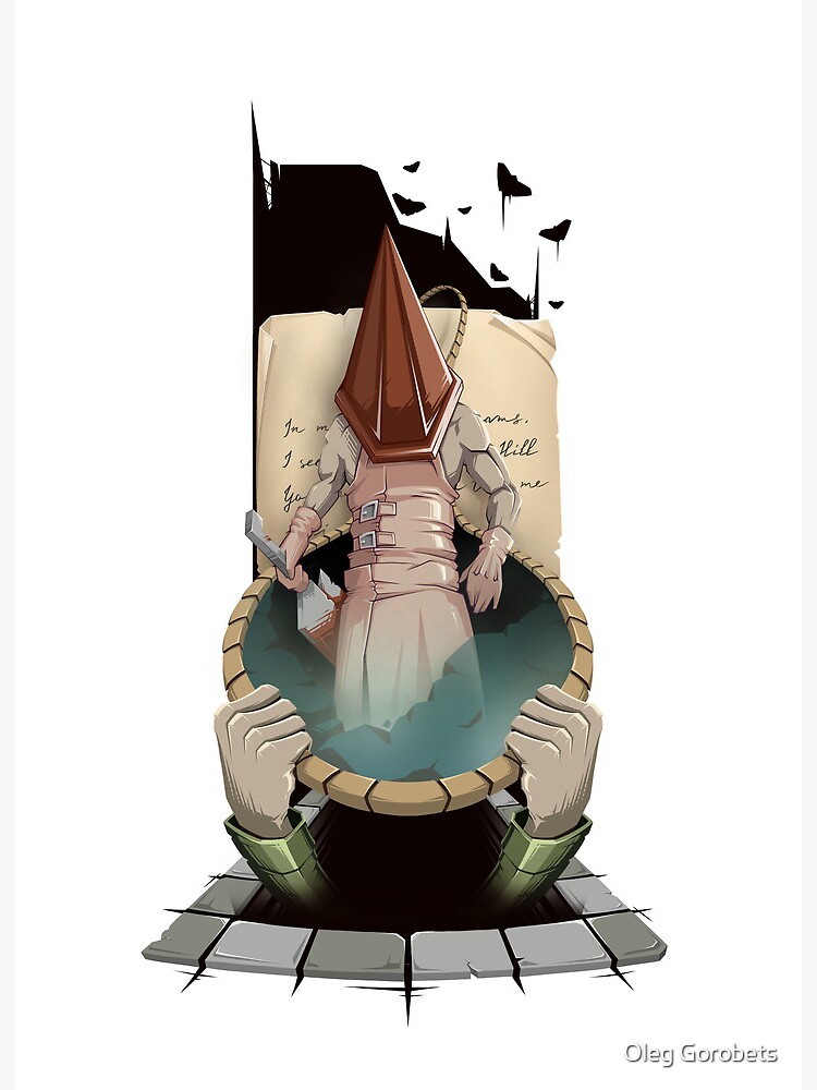 Pyramid Head | Art Board Print