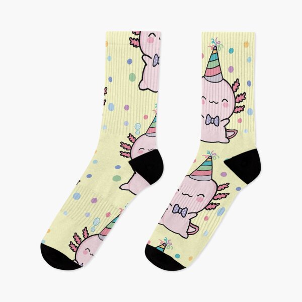 Item preview, Axolotl Happy Birthday designed and sold by XoTheMonster.