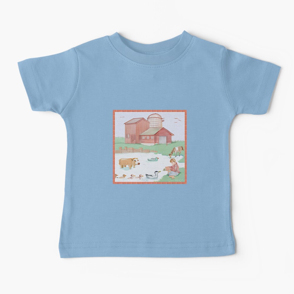 Vista previa del artículo con la obra «Camiseta para bebés», diseñado y vendido por Jeanine-King.