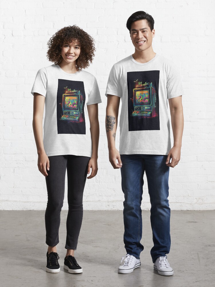 Made in the 80s - PixelRetro Video Game T-shirts - Retro Wave - 1980s