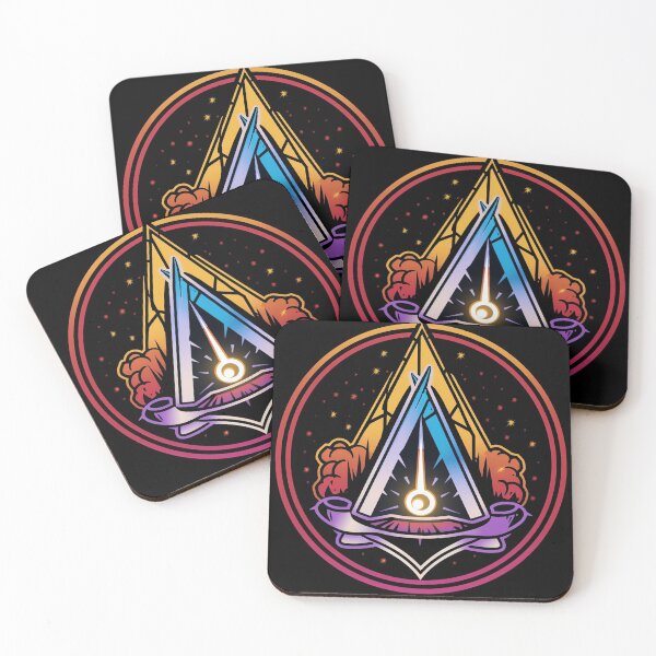 Item preview, Abstract triangle logo inside circles designed and sold by PTiger.