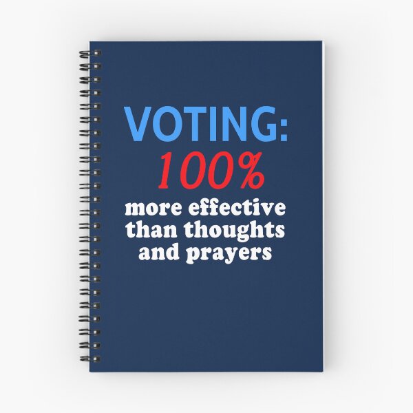 Item preview, GUN CONTROL Voting 100% More Effective than Thoughts and Prayers designed and sold by LoveAndDefiance.