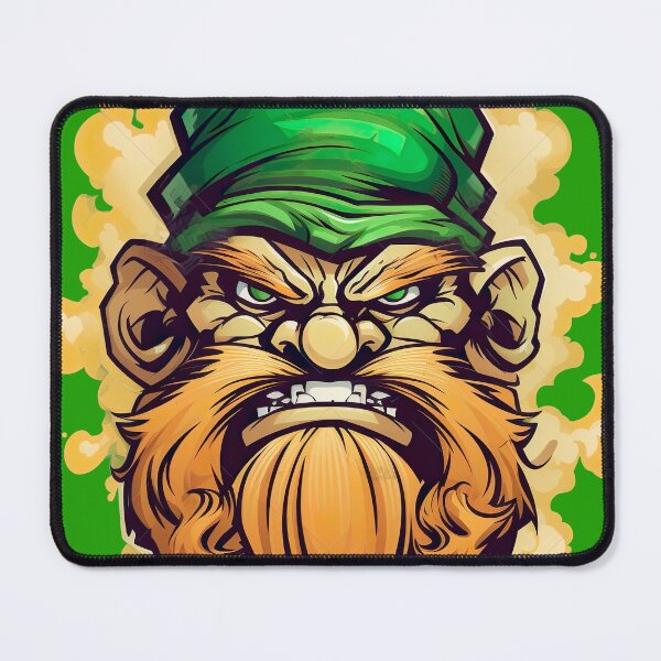 Item preview, angry leprechaun designed and sold by tos42.