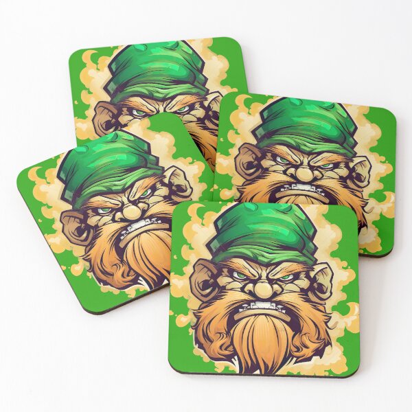 Item preview, angry leprechaun designed and sold by tos42.