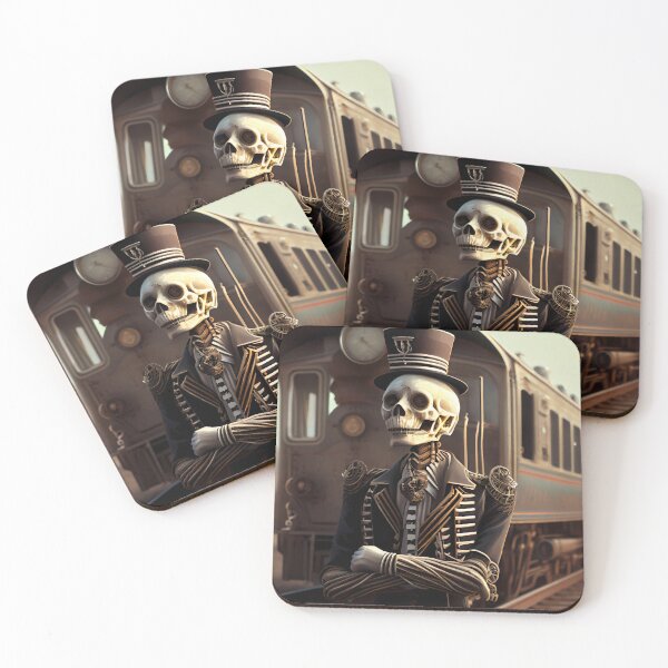 Item preview, Skeleton Train Conductor designed and sold by MTJ-Mushrooms.