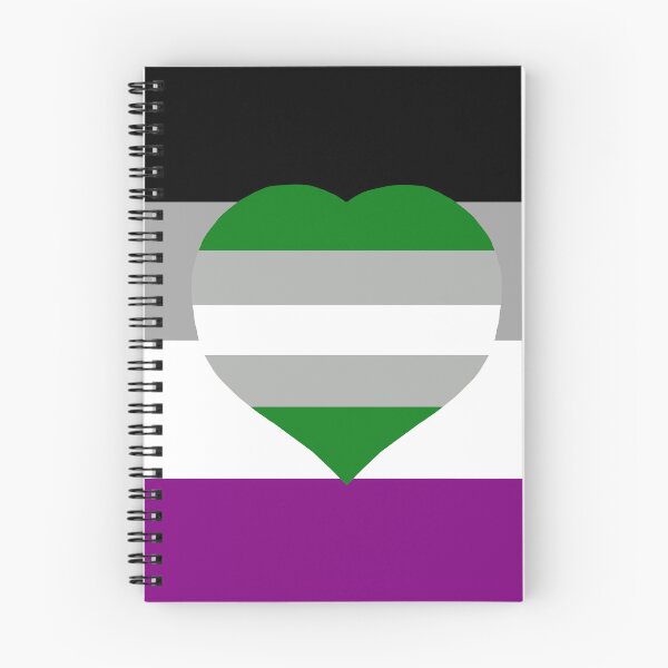 Item preview, Grayromantic Asexual Flag designed and sold by SanguineDesigns.