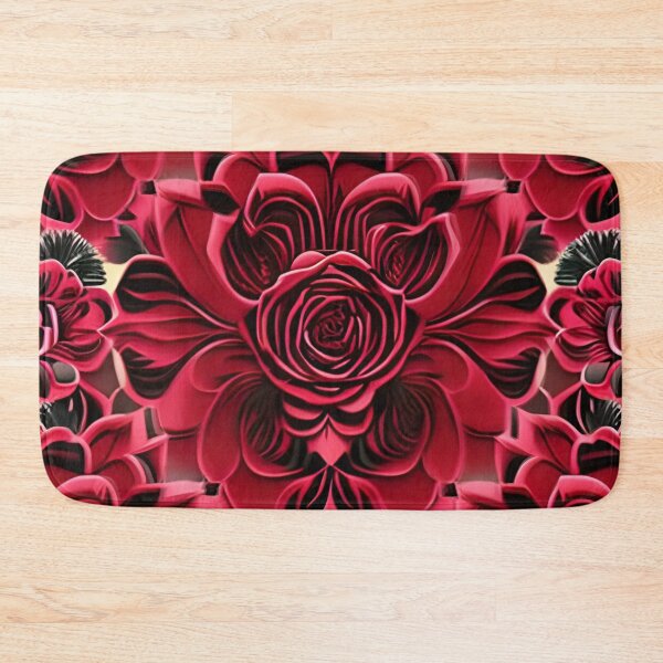 Item preview, Red roses pattern 2 designed and sold by brindled.