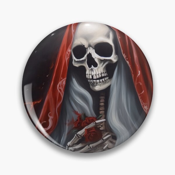 Item preview, Red Rose hood Santa Muerte designed and sold by ingutted.