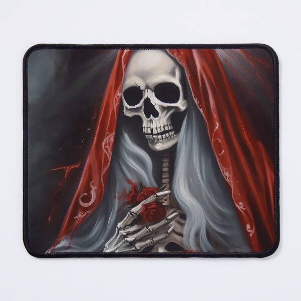 Item preview, Red Rose hood Santa Muerte designed and sold by ingutted.