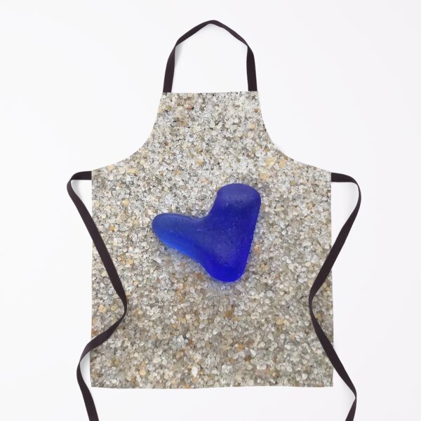 Item preview, Blue Seaglass Heart  designed and sold by LeslieMac713.