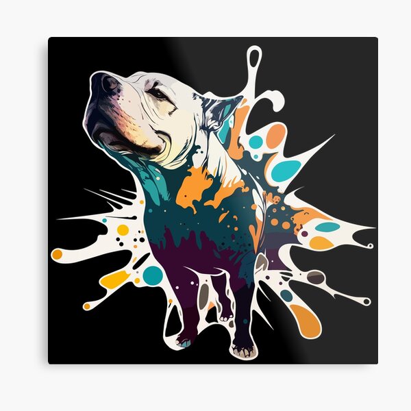 White Pit Bull Terrier Hip-hop Super Star Pitbull Rapper Kids Clothing | Redbubble