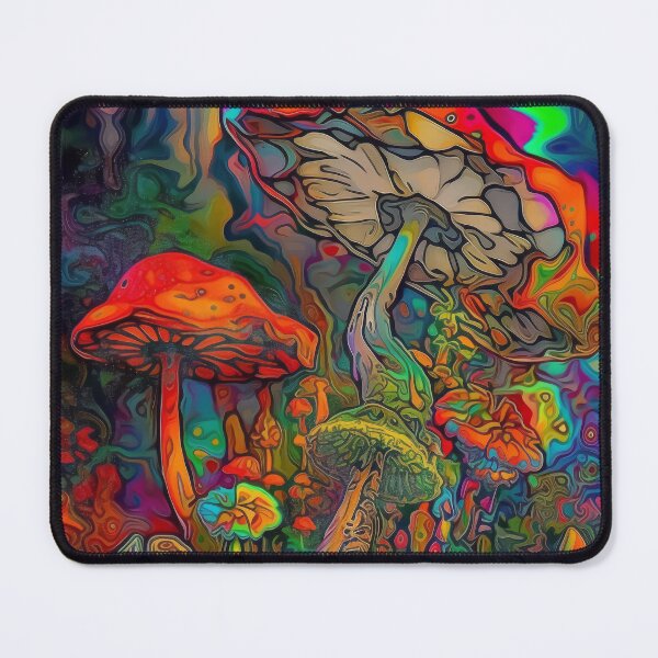 Item preview, Trippy Mushroom Forest designed and sold by ingutted.