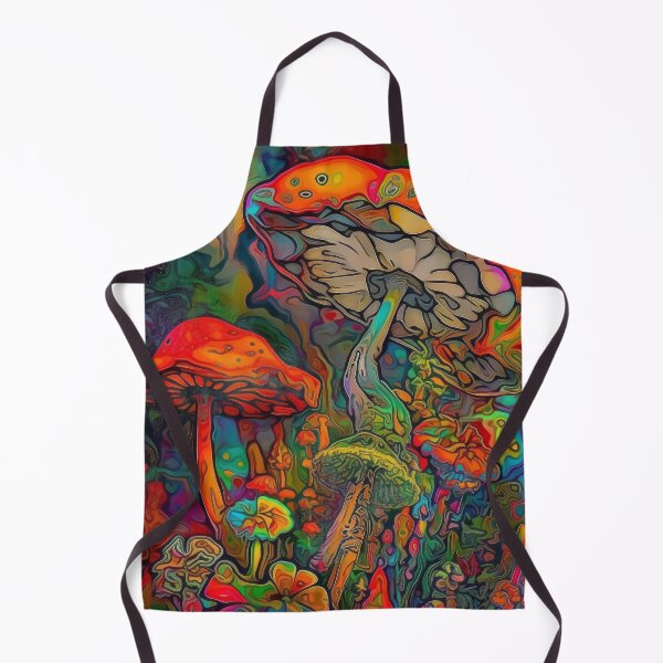 Item preview, Trippy Mushroom Forest designed and sold by ingutted.