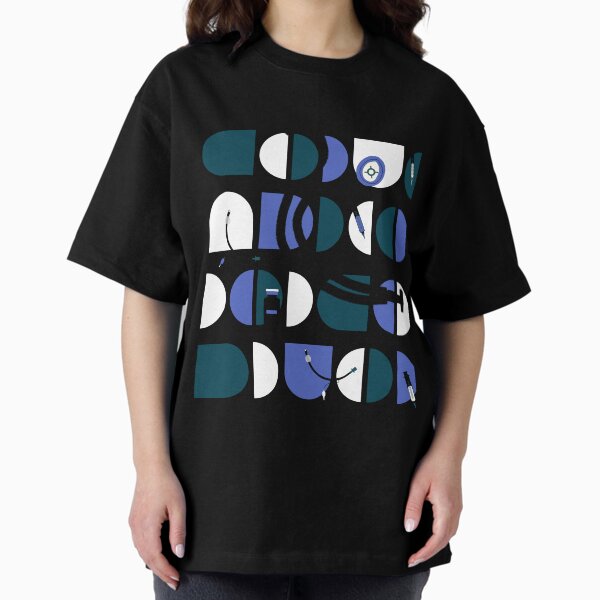 Item preview, Bauhaus Inspired Anesthesia in Blues designed and sold by Hodgepodge Bricolage.