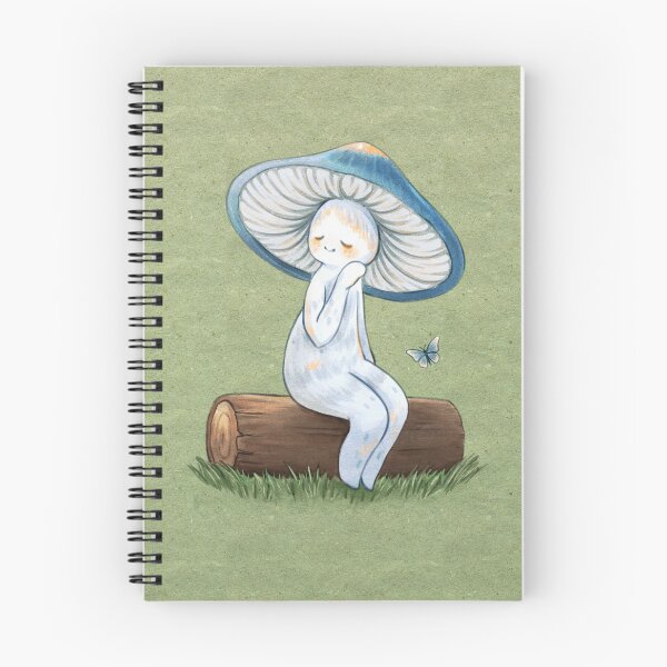 Item preview, Elegant Blue Webcap Mushroom  designed and sold by Fairydrop.