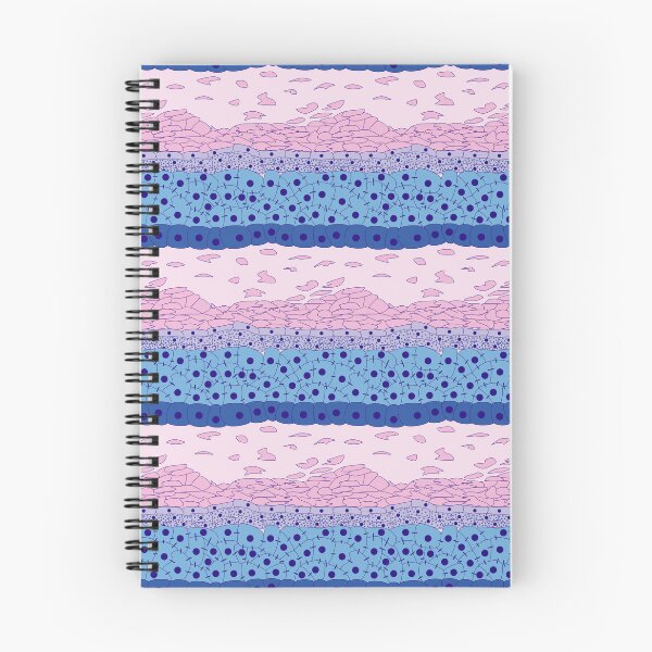 Artikelvorschau, Dermatology in Blues and Pinks entworfen und verkauft von Hodgepodge Bricolage.
