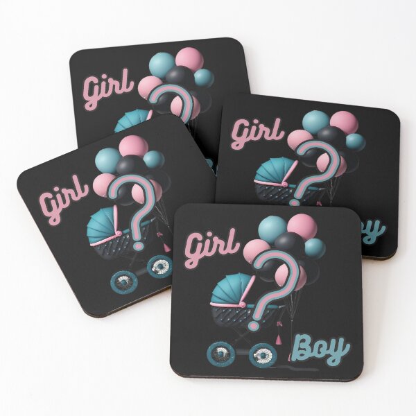 Item preview, "It's a Girl!" or "It's a Boy!" baby shower designed and sold by Futurartia.