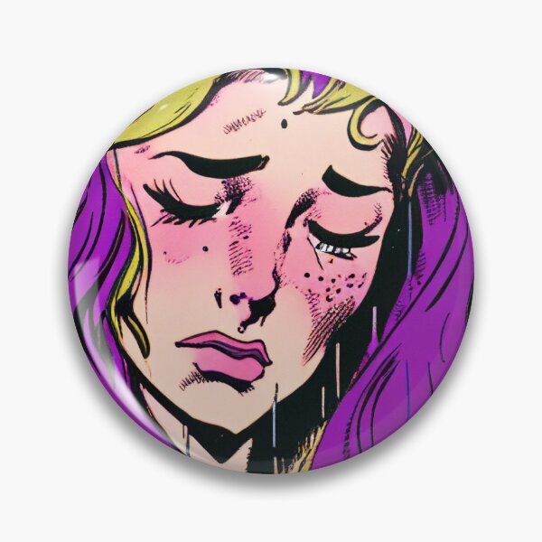 Item preview, Vintage Pulp Comic Sad Girl 9 designed and sold by heyhannaleah.