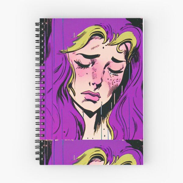 Item preview, Vintage Pulp Comic Sad Girl 9 designed and sold by heyhannaleah.
