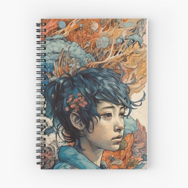 Item preview, Anime postcyberpunk flowers designed and sold by dcwildfinds.