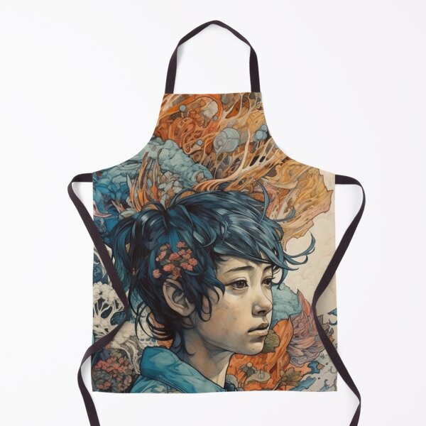 Item preview, Anime postcyberpunk flowers designed and sold by dcwildfinds.