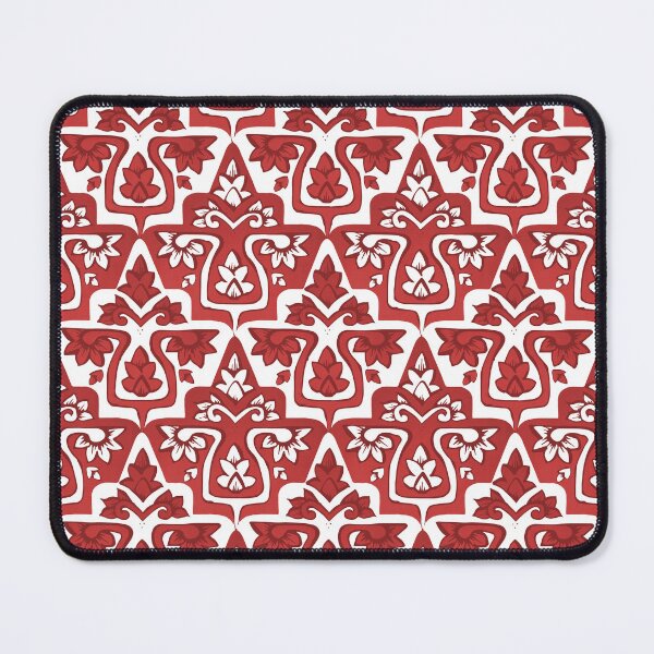 Item preview, Burgundy Mesogeia Floral designed and sold by Ariadne Kritonos.