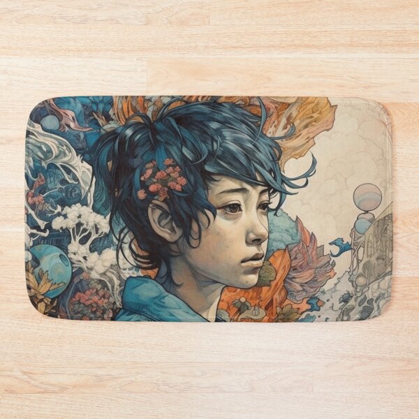Item preview, Anime postcyberpunk flowers designed and sold by dcwildfinds.