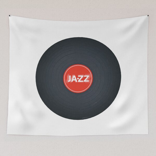 Item preview, Jazz Vinyl Record - Jazz music red version designed and sold by PeterADesign.