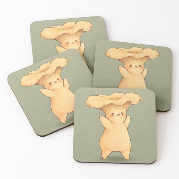 Item preview, Happy Chanterelle Mushroom  designed and sold by Fairydrop.