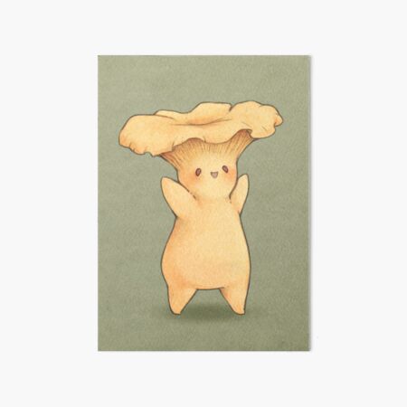 Aperçu de l'œuvre Chanterelle heureuse créée et vendue par Fairydrop.
