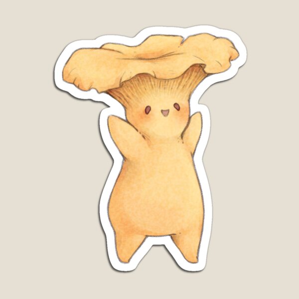 Item preview, Happy Chanterelle Mushroom  designed and sold by Fairydrop.