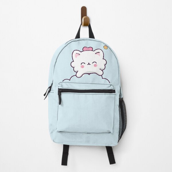 Whimsical Cloud Cat: Kawaii Design for Dreamers Backpack