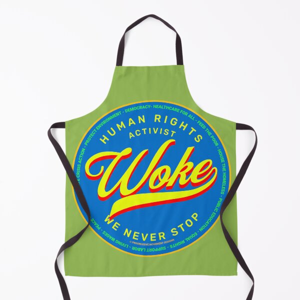 Item preview, PMD00671 Progressive Movement Designs Woke Activist design shows you understand woke support progressive policy goals for progressive Democrats Independents and Bernie Sanders supporters designed and sold by ProgressiveLeft.