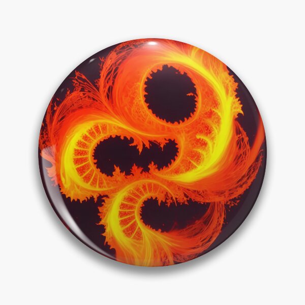 Item preview, Spiral Fire Fractal Flare Red Orange Yellow - Spirals designed and sold by internlvisions.
