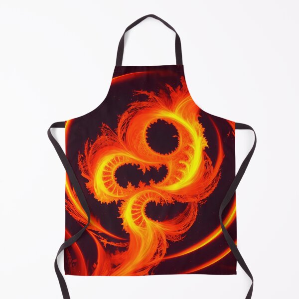 Item preview, Spiral Fire Fractal Flare Red Orange Yellow - Spirals designed and sold by internlvisions.