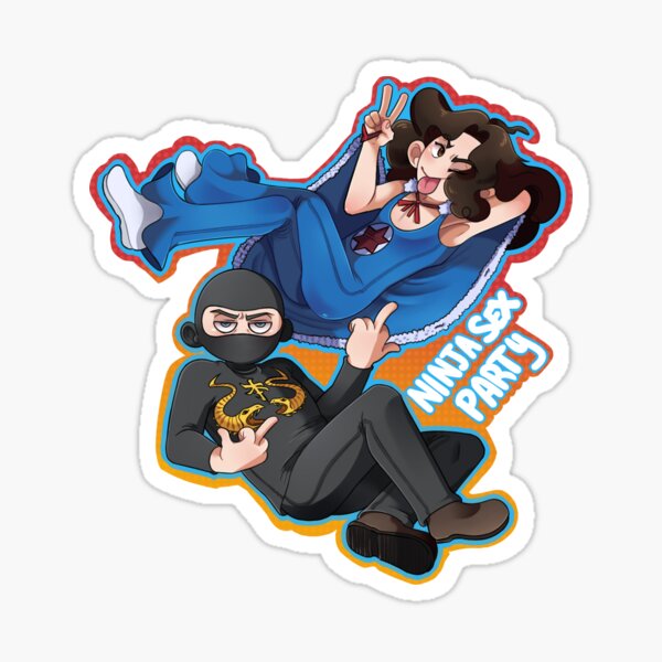Ninja Sex Party Sticker