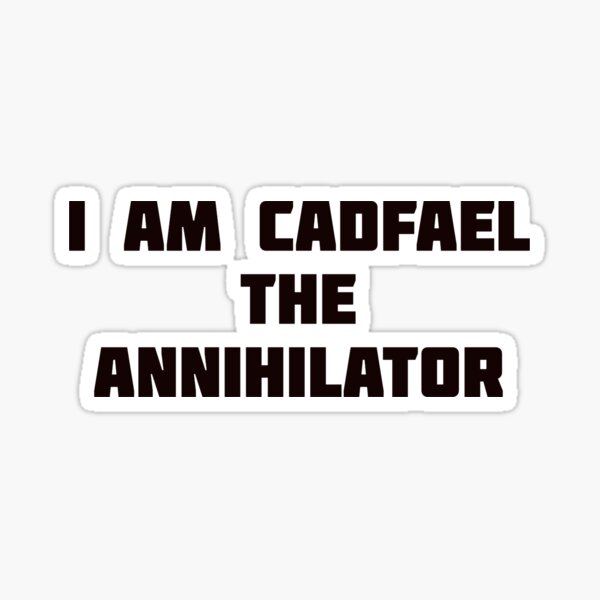Item preview, Cadfael the Annihilator designed and sold by FabForkDesigns.