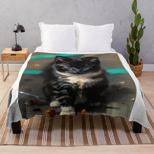 Item preview, Feline Intimacy: A personal kitty oil painting designed and sold by KH-GardenEden.