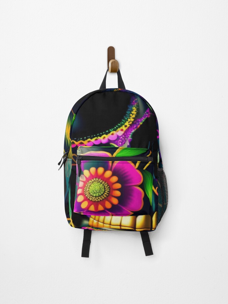 Thumbnail 1 of 3, Backpack,  Skull  Color designed and sold by FashionMachine.