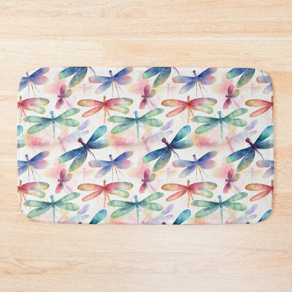 Item preview, Nature's Elegance: Watercolour Dragonfly Pattern Print Collection designed and sold by ThePurpleMelon.