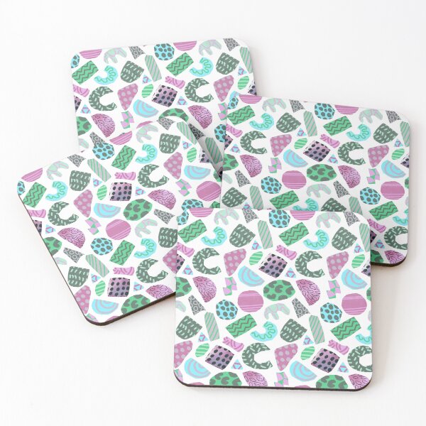 Item preview, Repeat pattern cut paper design collage designed and sold by Loujohns.