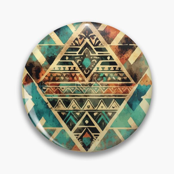 Item preview, A Vintage Southwestern Aztec Bohemian Design - Boho Chic Patterns designed and sold by GVRDesign.
