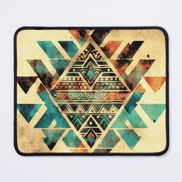 Item preview, A Vintage Southwestern Aztec Bohemian Design - Boho Chic Patterns designed and sold by GVRDesign.