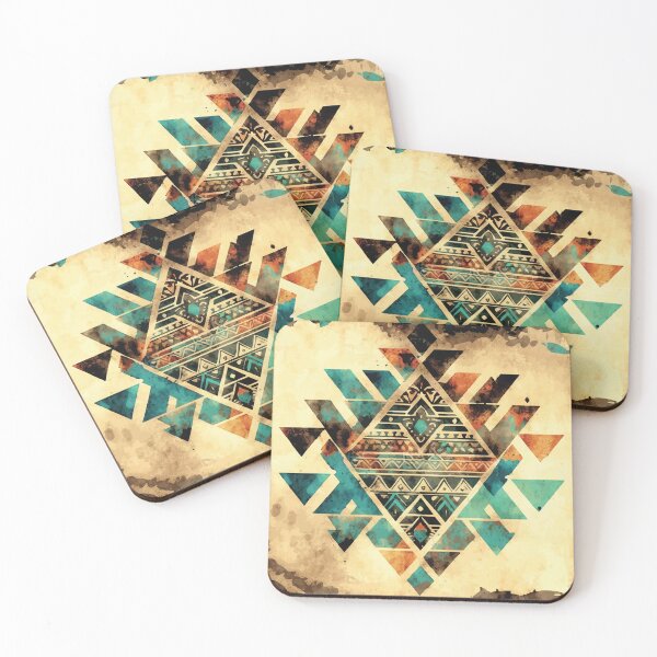 Item preview, A Vintage Southwestern Aztec Bohemian Design - Boho Chic Patterns designed and sold by GVRDesign.